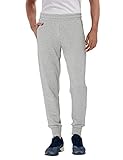 Herren Jogginghose Loose Fit Sporthose Jogginghose mit Taschen Lässige Loungehose für Trekking Workout Laufen Grau M