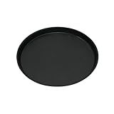 GRÄWE Pizza Backblech Ø 40 cm, rund, Pizzablech aus Blaublech, hitzebeständig bis 400 °C, unbeschichtet, Made in Germany