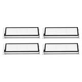 Zerodis Staubsaugerfilter, 4 STÜCKE Filtersieb Staubsaugerfilter Sieb Kehrmaschine Filter Ersatz fü