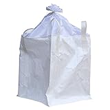 SDENSHI 1 Tonne Polypropylen FIBC Bulk Builders Bag Müllsack, Oben G