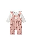 Mayoral 11-02659-048 - Stampler Latzhose für Baby - Mädchen 2-4 Monate (65cm) Schmink