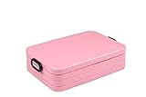 Mepal Take a Break Large – Nordic pink – 1500 ml Inhalt – Lunchbox mit Trennwand – ideal für Mealprep – spülmaschinenfest, ABS