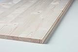 Klenk Holz 002531 (Leimholzplatte) Fichte 18x200x800mm Einschicht Massivholzp