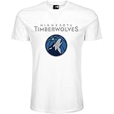 New Era Basic Shirt - NBA Minnesota Timberwolves weiß - M