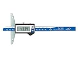 Integrated Wireless - Digitaler Tiefenmessschieber mit integriertem Funk, IP67, 150 mm, Brückenlänge 100