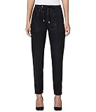 Hudson Damen Utility Jogger Jeans, Schwarz beschichtet, M