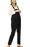 babao Umstandsmode Vintage Latzhose Baumwolle Cord Jumpsuits Hüftöffnung Overall Latzhose H