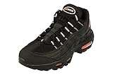 Nike Air Max 95 Essential Herren Running Trainers DJ6884 Sneakers Schuhe (UK 5.5 US 6 EU 38.5, Black total orange 001)