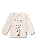 Sanetta Mädchen Langarm T-Shirt, Cream, 74