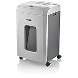Dahle ShredMATIC 150 Aktenvernichter Autofeed (150 Blatt, P-4, Partikelschnitt, öl- und wartungsfrei, Automatischer Papiereinzug) lichtgrau/staubg