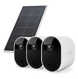 Arlo Pro4 Überwachungskamera aussen und GRATIS Solarpanel, 3er Set - weiß, mit 90 tägigem Testzeitraum für Arlo S