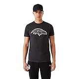 New Era Baltimore Ravens NFL Jersey Outline Logo Tee T-Shirt - L