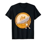 Dogecoin Moon Dab Kryptowährung Bitcoin Lustige Dogecoin T-S