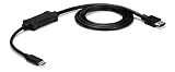 StarTech.com USB-C auf eSATA Kabel - für externe Speichergeräte mit HDD / SDD / ODD - USB 3.0 zu eSATA (5Gbit/s) - 1
