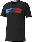 PUMA Herren BMW M Motorsport Logo Tee T-Shirt, Black, XX-Larg