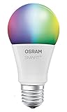 OSRAM SMART+ LED, Bluetooth Lampe mit E27 Sockel, RGB Farbwechsel, dimmbar, ersetzt 10W Glühbirne, warmweiß, Kompatibel mit Apple Homekit und LEDVANCE Smart+ App fü