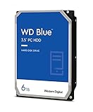 Western Digital WD60EZAZ 6 TB (256 MB, 3,5 Zoll / 8,9 cm, SATA, 6 GB/S, 5400 RPM)