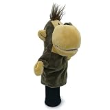 HXYIYG Golf SchläGerkopfhüLlen Alle Arten von Tieren Golf Kopfabdeckungen Fit bis zu Fairway Woods-Mann-Dame Golf Club Abdeckung Mascot Golf Eisen Deckt (Color : 26)