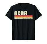 Nena Name, personalisierbar, Retro, Vintage, 80er, 90er Jahre Geburtstag T-S