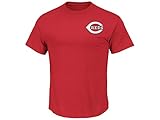 Majestic MLB T-Shirt Cincinnati Reds Baseball Wordmark (XL)