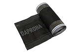 DAPRONA Firstband Alu 5m Anthrazit 1 Rolle - 390mm, Firstrolle, Gratband, Rollfirst, Dachabdichtung, Dachbelüftungsb