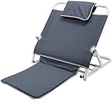 Stuhlkissen, Bett, Rückenlehne, multifunktional, faltbar, leicht, verstellbar, für Menschen mit eingeschränkter Mobilität, Männer und Frauen (Farbe: A)