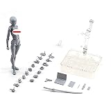 jingjia Body Kun DX-Set | Body Kun und Body Chan Set | PVC Actionfiguren Zeichnung Mannequin für Künstler Modellzeichnung für SHF S H Figuarts Sammlerspielzeug
