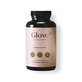 Glow25® Kollagen Kapseln hochdosiert [180 Kapseln] mit Hyaluronsäure und Vitamin C | Premium Collagen Complex für eine schöne Haut | Ohne Zusatzstoffe | Laborgeprüft | Made in Germany