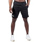 SMILODOX Herren Shorts Swift - Kurze Hose im Regular fit mit Low Waist Bund, Größe:3XL, Farbe:Schw