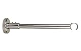 iso-design Halterung für Gardinenstangen mit 16 mm Durchmesser kürzbar Farbe E