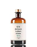 FLASCHENPOST GIN - Gib deinem Leben einen Gin - Handmade Deutscher Premium Gin mit frischen Zitrus- und Wacholdernoten (0,5l)