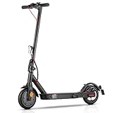 E Scooter mit Straßenzulassung, ABE Elektroroller Belastung bis 120kg, 30 km Reichweite, LED, 20km/h, 350W Motor, 8,5 Zoll Wabenreifen,Duales Bremssystem E Roller für Erwachsene (Gewöhnliche)