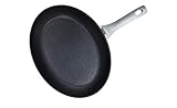 KHG Fischpfanne Ovale Form 35 x 26 cm Induktion Aluminium geschmiedet Schw