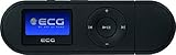 ECG PMP 20 4GB Black MP3-Player – MP3, WMA, WAV; Interner Speicher 4 GB; Diktiergerät; Kopfhörer-Eingang; USB 2.0; In-Ear-Kopfhörer Schw