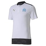 2020-2021 Marseille Casuals Polo Football Soccer T-Shirt Trikot (White)