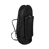 skrskr Premium-Abriebtuch Euphonium Gig Bag Bariton-Etui mit Riemen Zubehör für Blasinstrumente aus Messing mit großer Kap