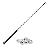Audioproject A155 - Autoantenne 40cm - kompatibel mit VW Golf 4 5 6 7 Passat Lupo Polo 6R Audi A6 Opel Corsa C D Astra G H Ford Focus Renault BMW Seat Skoda Radio-Antenne Dach-Antenne Auto-R
