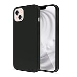PULEN Hülle für iPhone 13 6.1 Zoll 2021, Silikon Handyhülle, Stoßfest Schutzhülle Case, Ultra Dünn -Schw