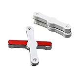 12 Stück Selbstklebende Magnete Permanentmagnet Rechteckige Seltene Erden Magnete Seltene Erden Magnete für Fenstergitter Fliegengitter Insek