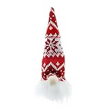 Weihnachtsschmuck Glühender GNOME Ornament Weihnachts Elf Plüsch Dekoration Zwerg gesichtslose Puppe Rudolph Ornaments Weihnachtendeko Gesichtslose Plüsch Pupp