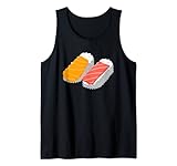 Schlafende Sushi Humor Zeichnung lustiges japanisches Essen Tank Top