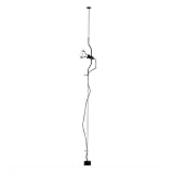 Flos Parentesi Leuchte mit Dimmer Schwarz, 150 Watt, 400