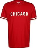New Era NBA Wordmark Chicago Bulls T-Shirt Herren rot, L