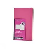 Moleskine Drehbarer Kalender 18 Monate 2013-2014 / Large / Fester Einband / Magenta (Moleskine Diaries)