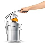 Sage Appliances SCP800 the Citrus Press Pro, Zitronenpresse, Rostfreiem E