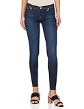 7 For All Mankind Damen The Skinny Jeans, Dark Blue Ha, 29W 30L EU