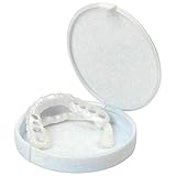 Uposao Kosmetische Zähne, 1 Paar Obere Untere Zähne Veneers Aufhellung Snap On Smile Zähne Kosmetik Zahnersatz Instant Perfect Smile Zähne Provisorischer Zahnersatz Komfort Zähne Kosmetik
