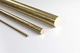 Färber Messing Rund MS58 Durchmesser 4mm L=500mm CuZn39Pb3 CW614N
