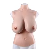 WDYD Silikon Brust Brustformen Brustprothese Künstliche Brüste Transgender Crossdresser Realistische Haut,Hochwertiges Weiches Silikon C Cup