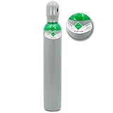 Gasflasche Reines Argon 5.0(100%) 8 Liter Schweißgas TIG WIG Legalisierung 1,3m3